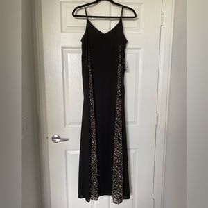 Express Long Black Maxi Dress size medium